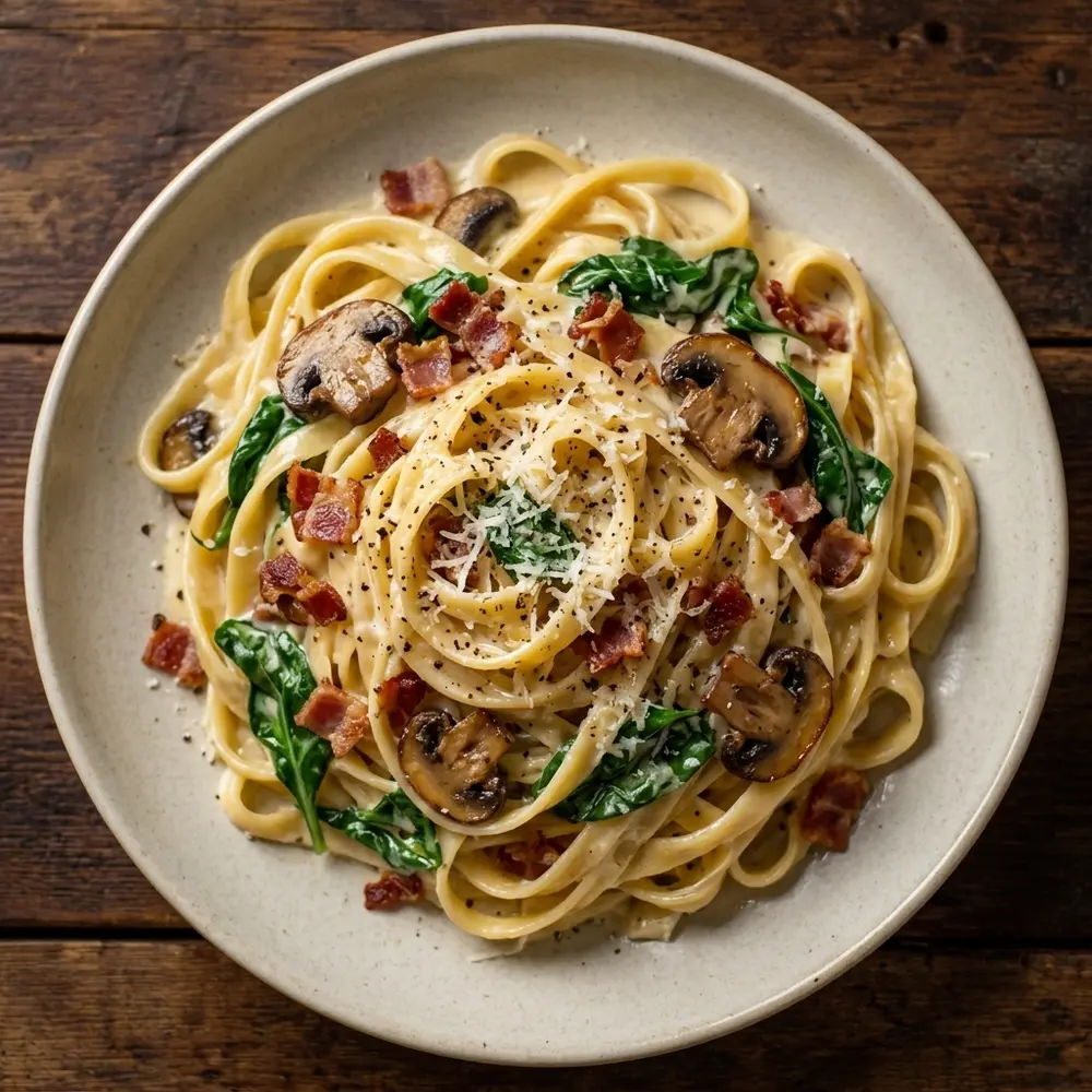 Bacon Alfredo