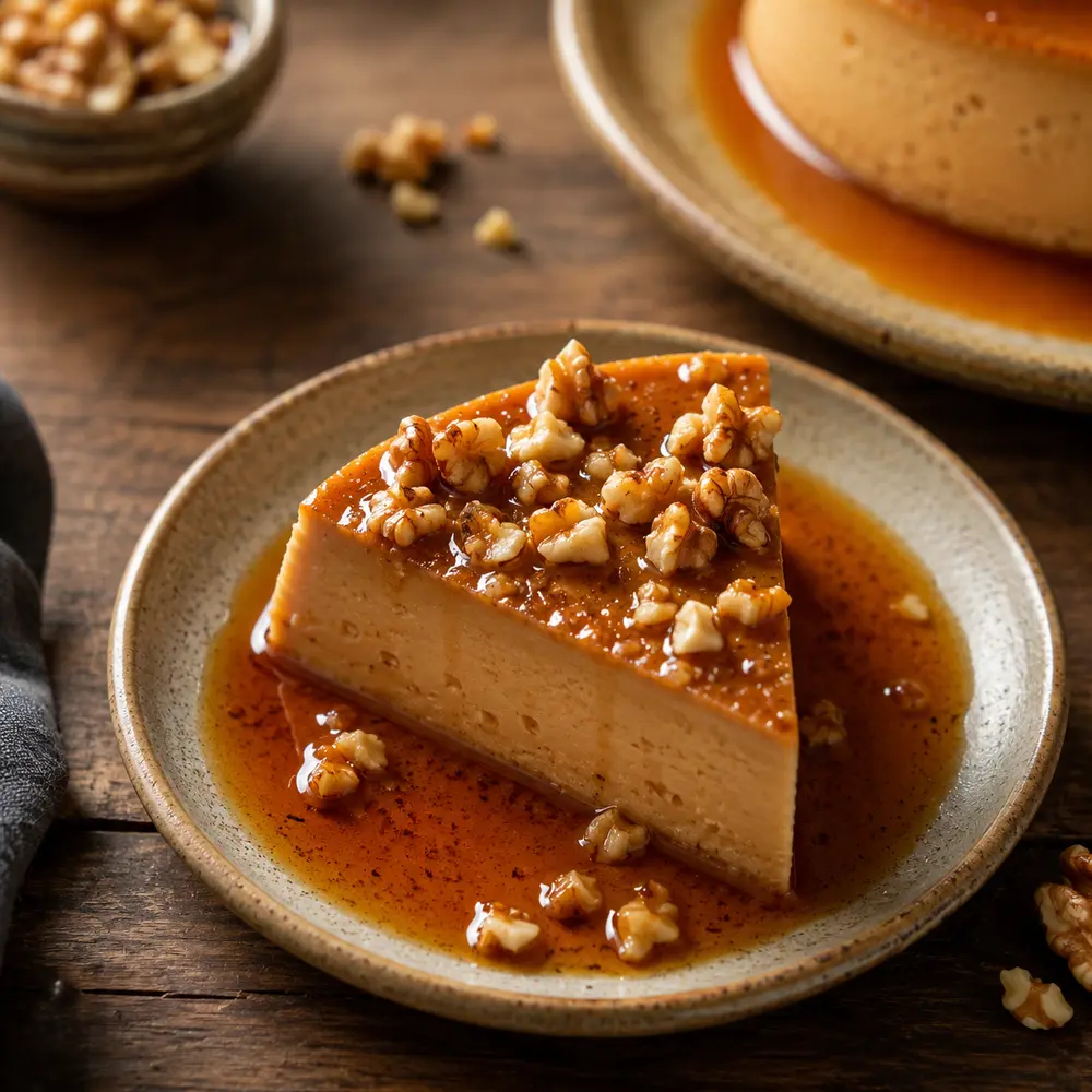 Flan de Nuez
