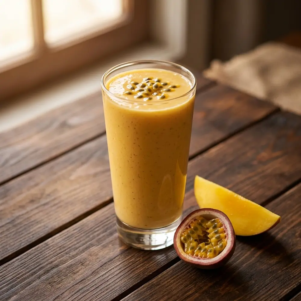 Mango and Passion Fruit Smoothie