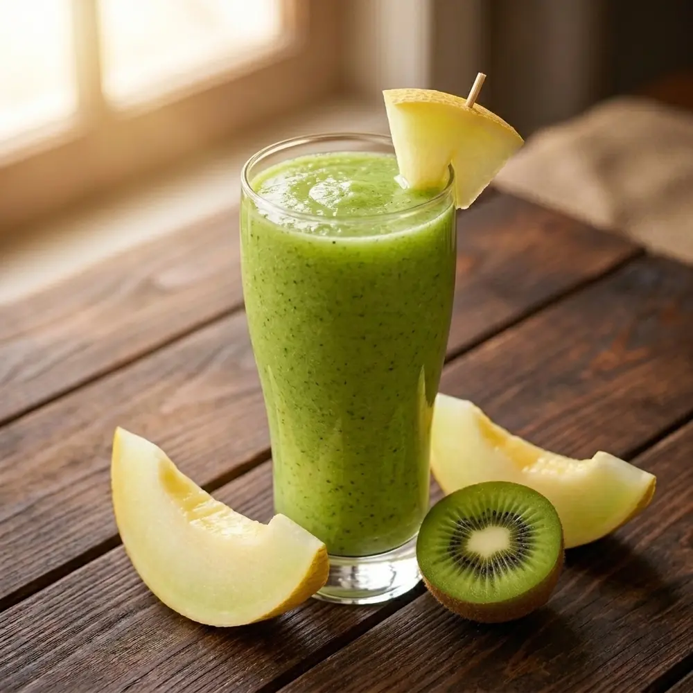 Melon and Kiwi Smoothie