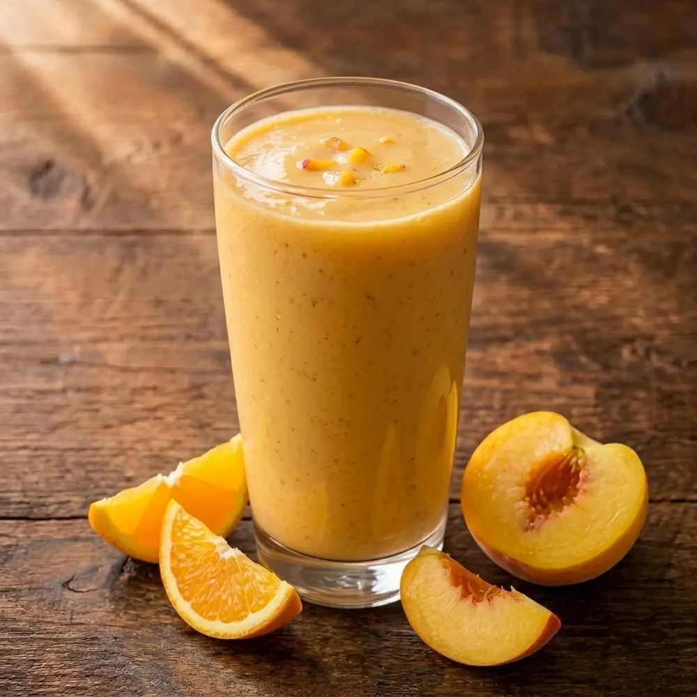 Peach and Orange Smoothie
