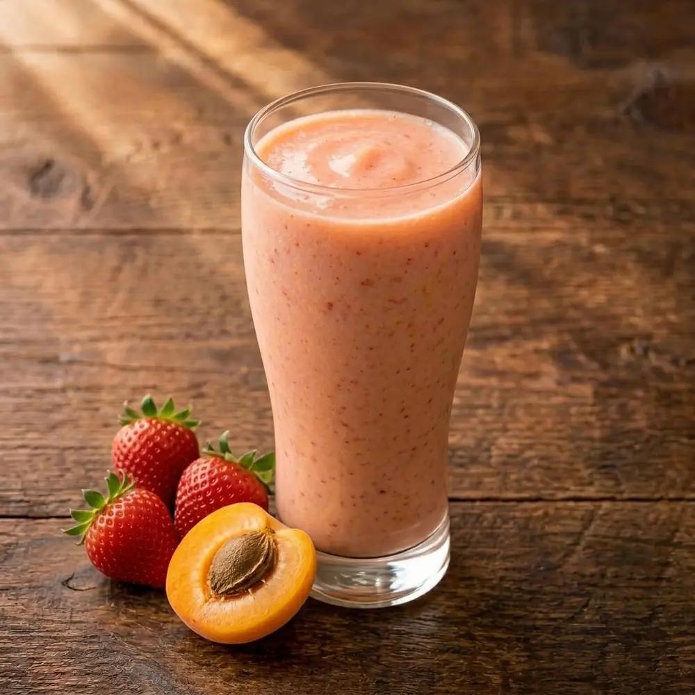 Strawberry and Apricot Smoothie