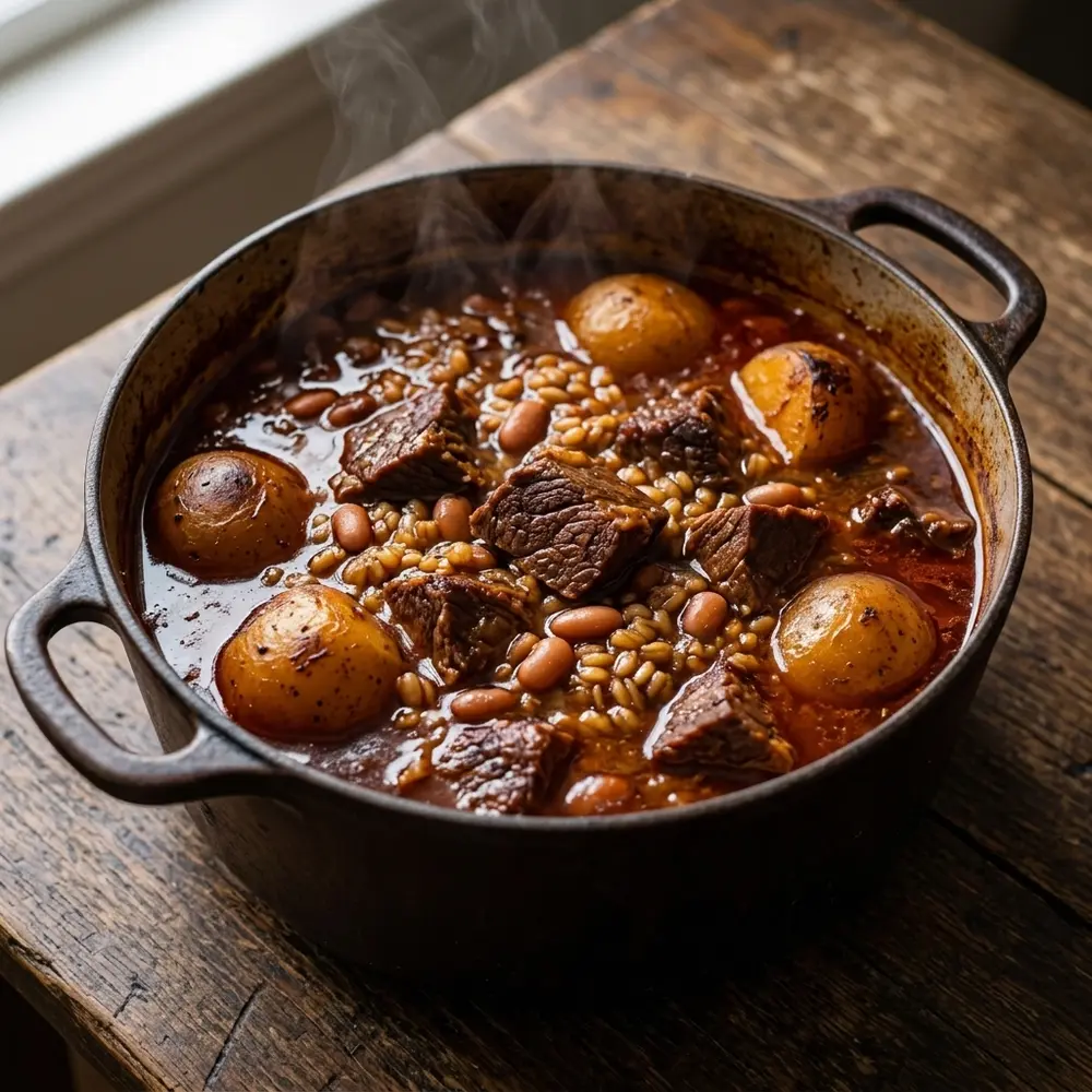 Traditional Ashkenazi Cholent
