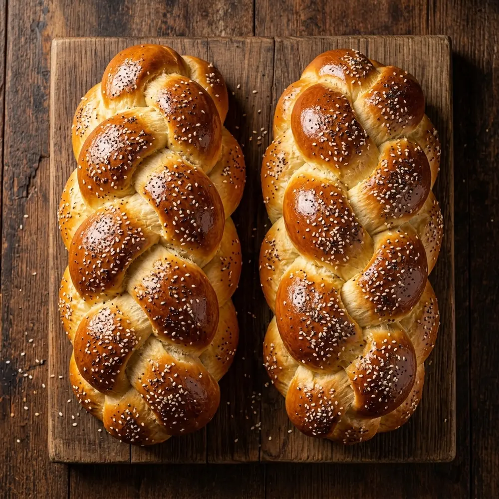 Traditional Jewish Challah