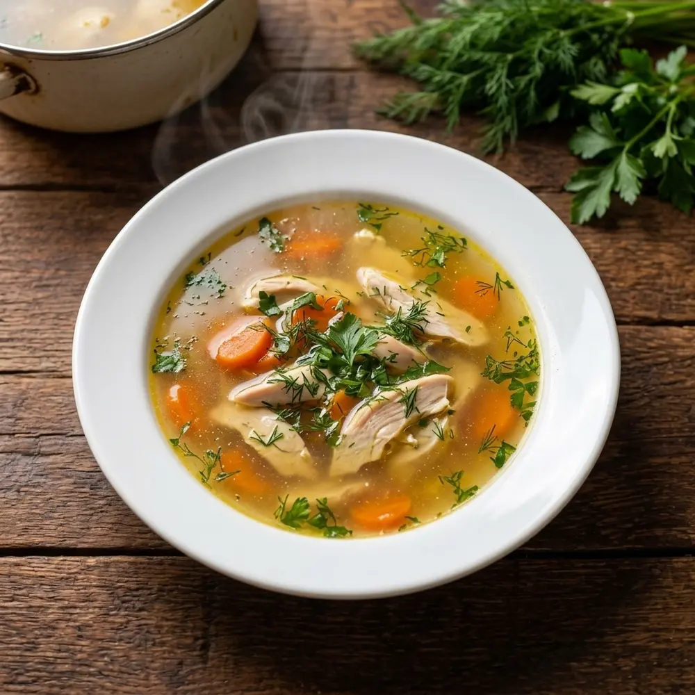 Traditional Jewish Chicken Soup