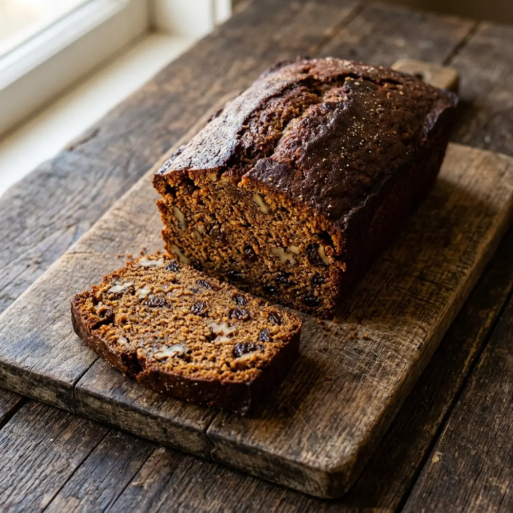 Traditional Jewish Honey Cake (Lekach)